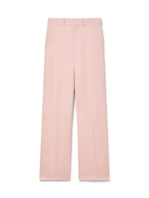 Pink Flare Trousers