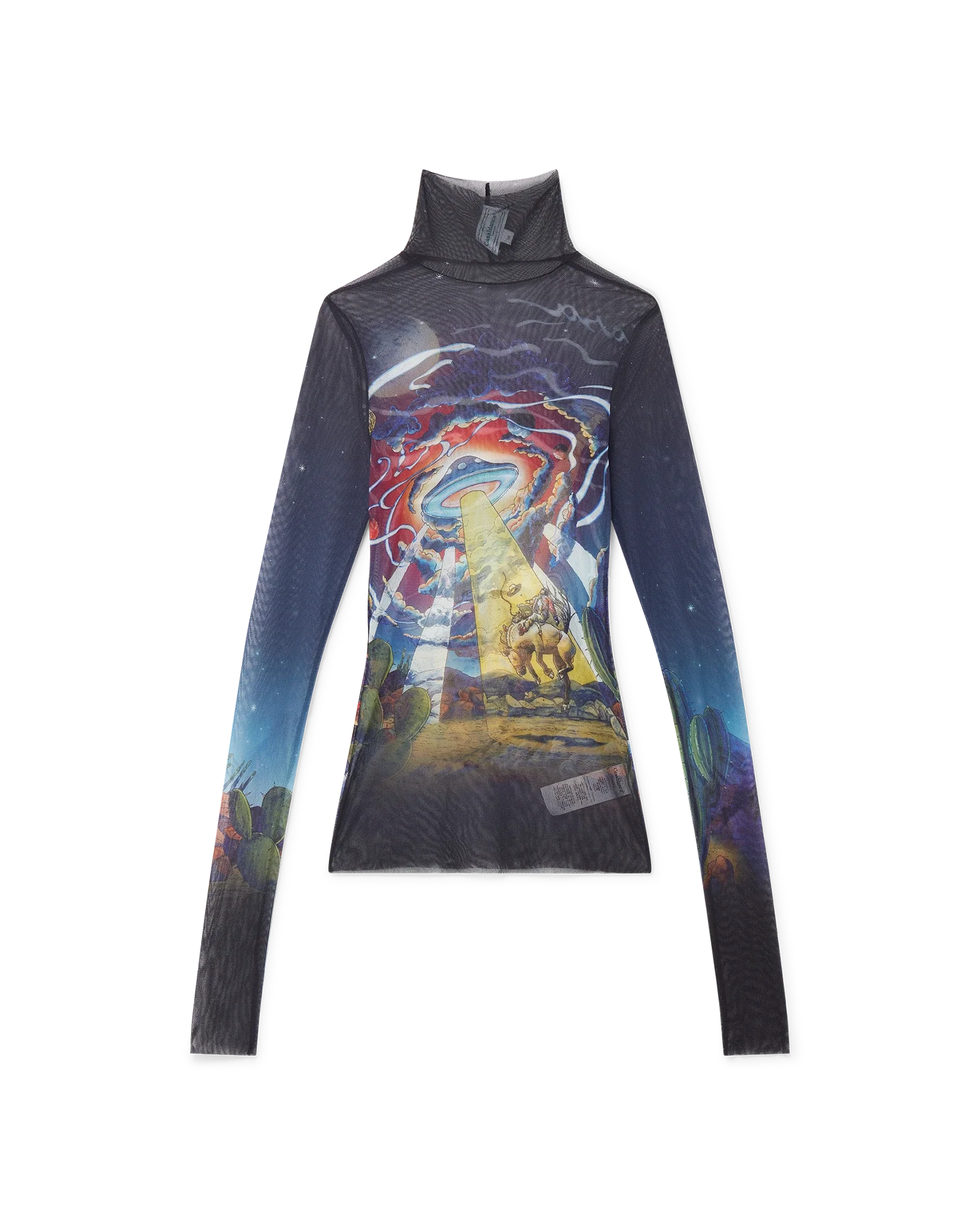 Cowboy De L'Espace Mesh Top