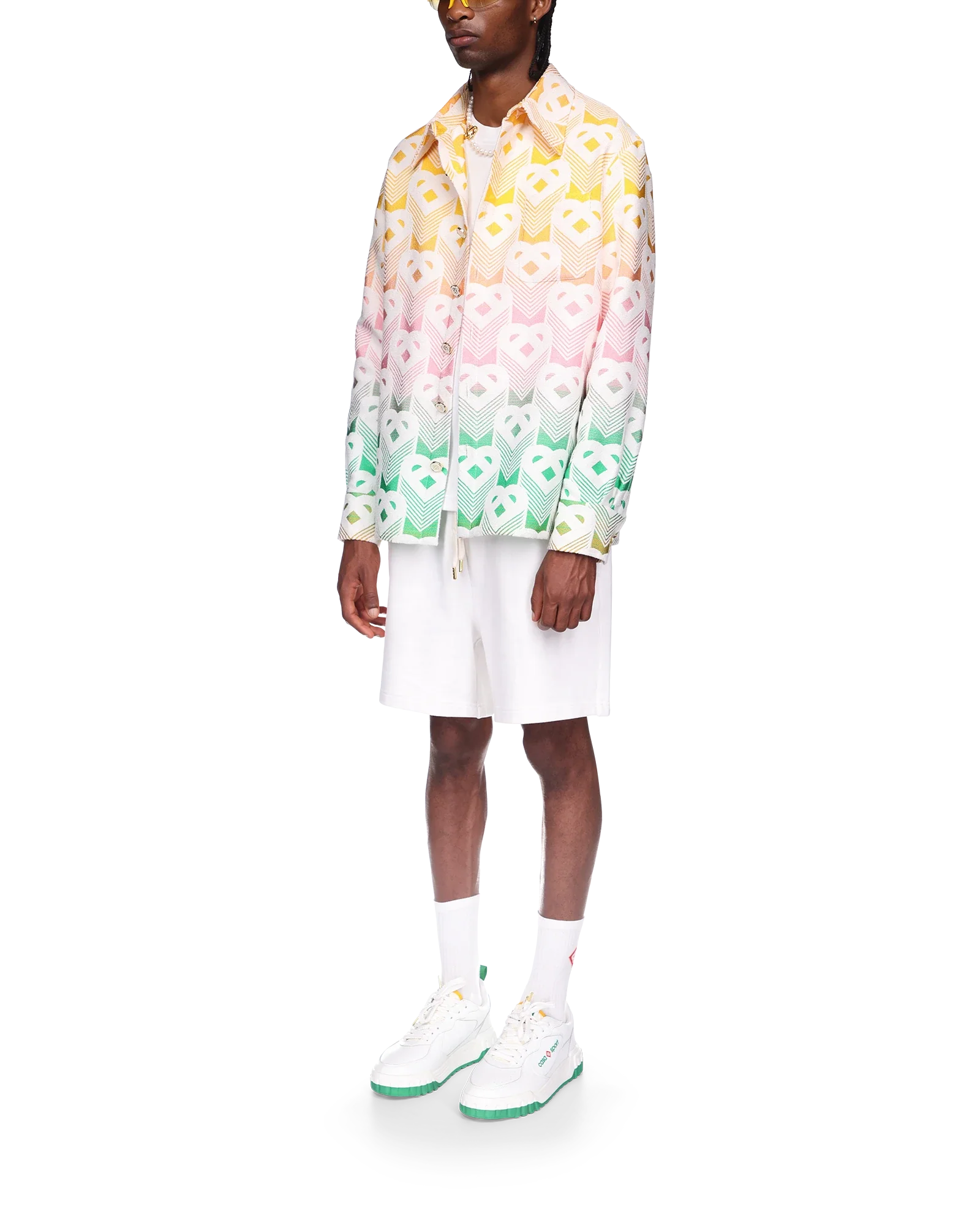 Gradient Heart Shacket - 图片 3