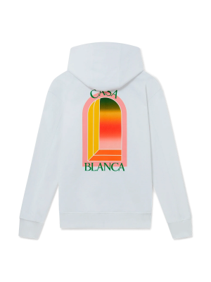 Gradient L'Arche Hooded Sweatshirt
