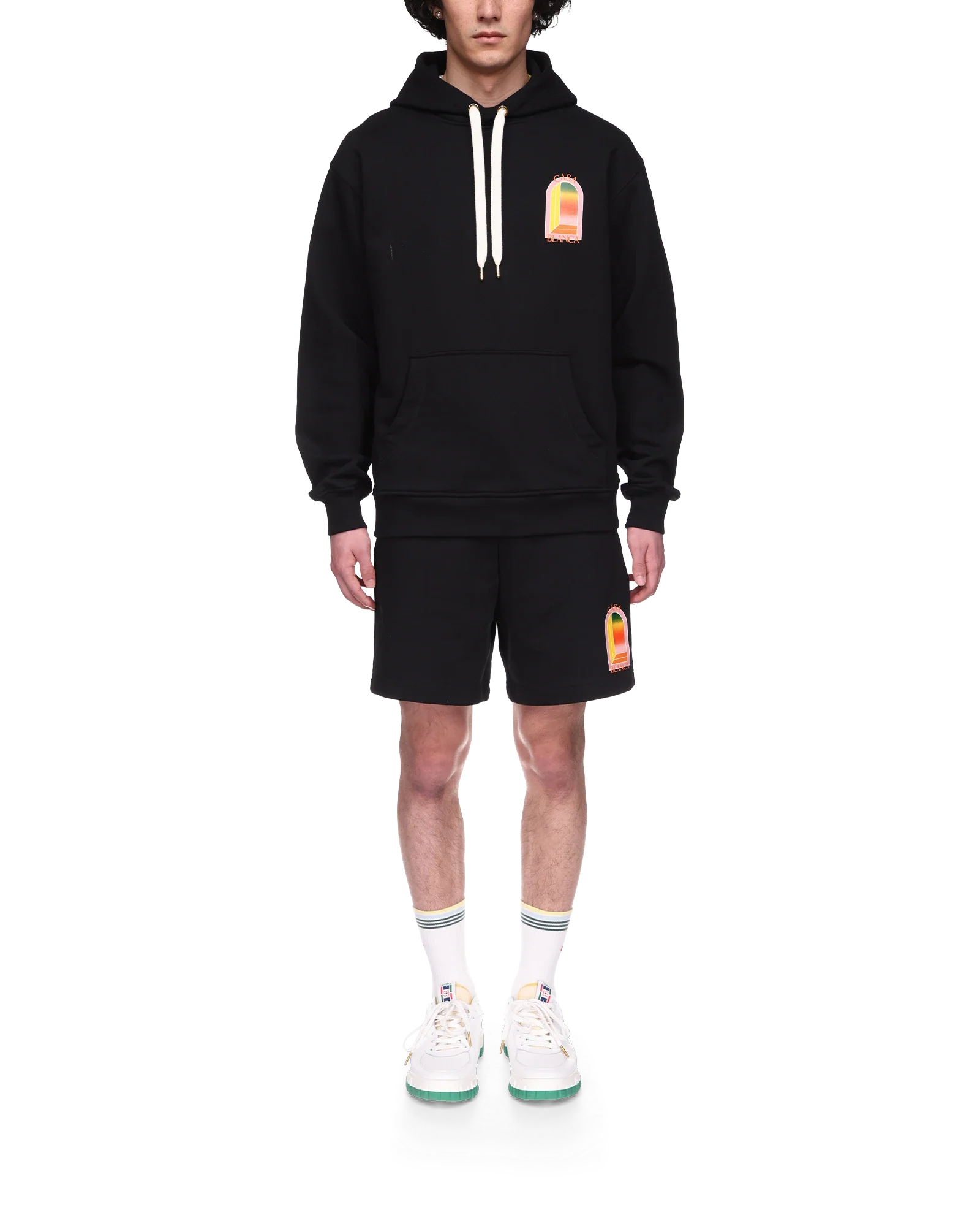 Gradient L'Arche Hooded Sweatshirt - 图片 2