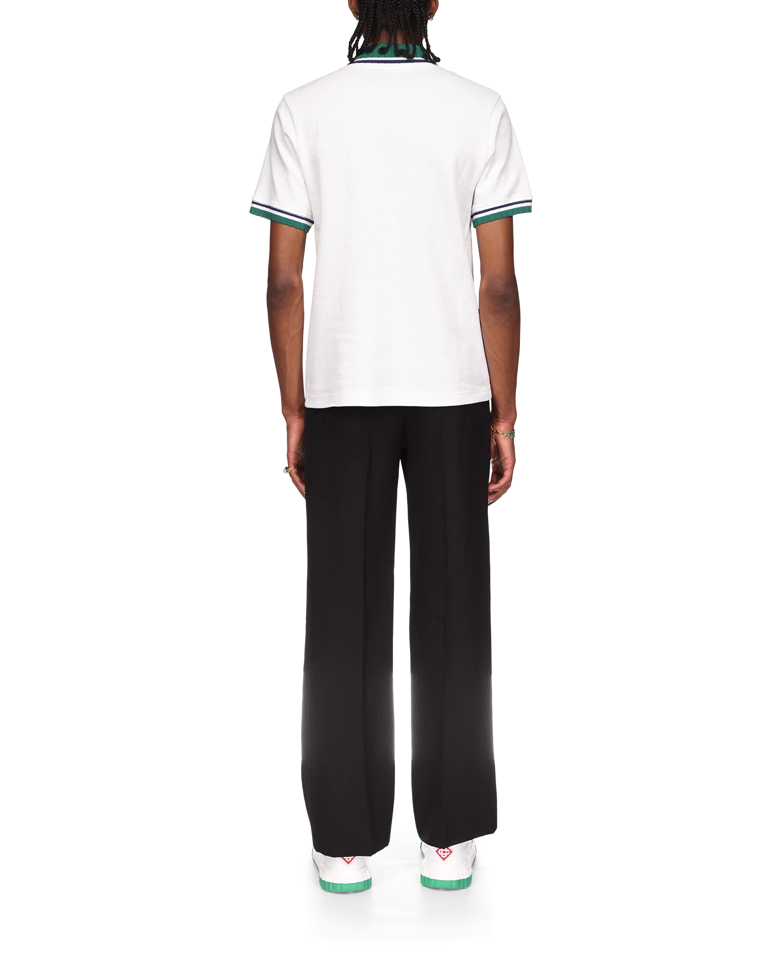 Pique Polo Shirt - 图片 4