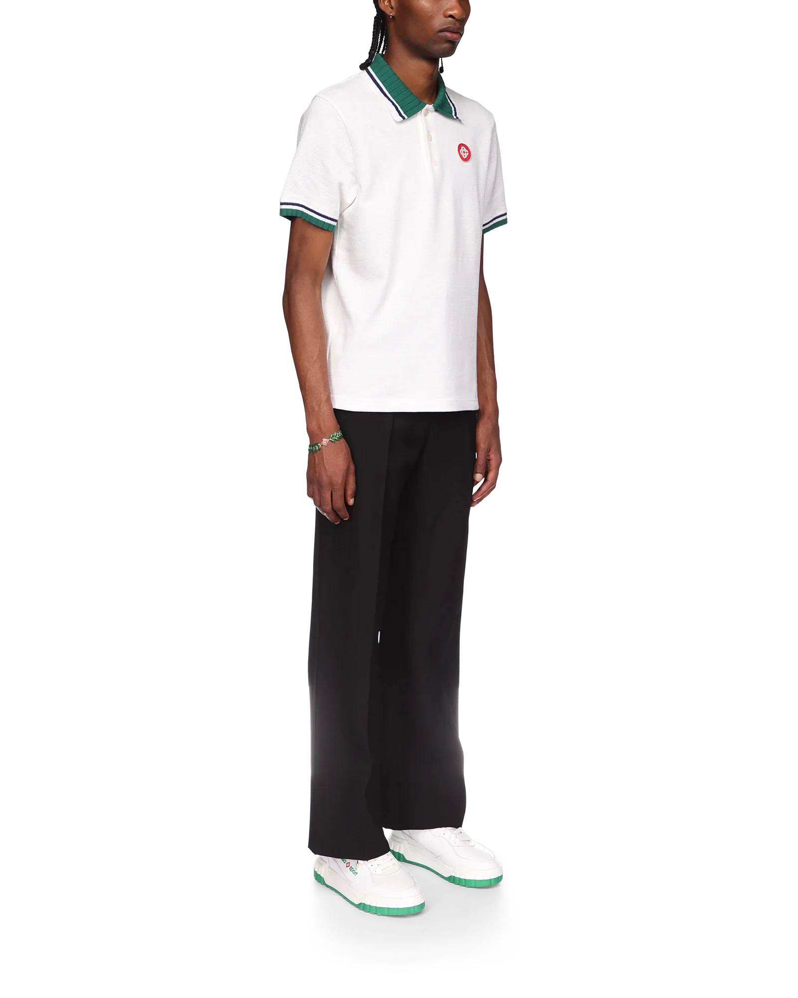 Pique Polo Shirt - 图片 5