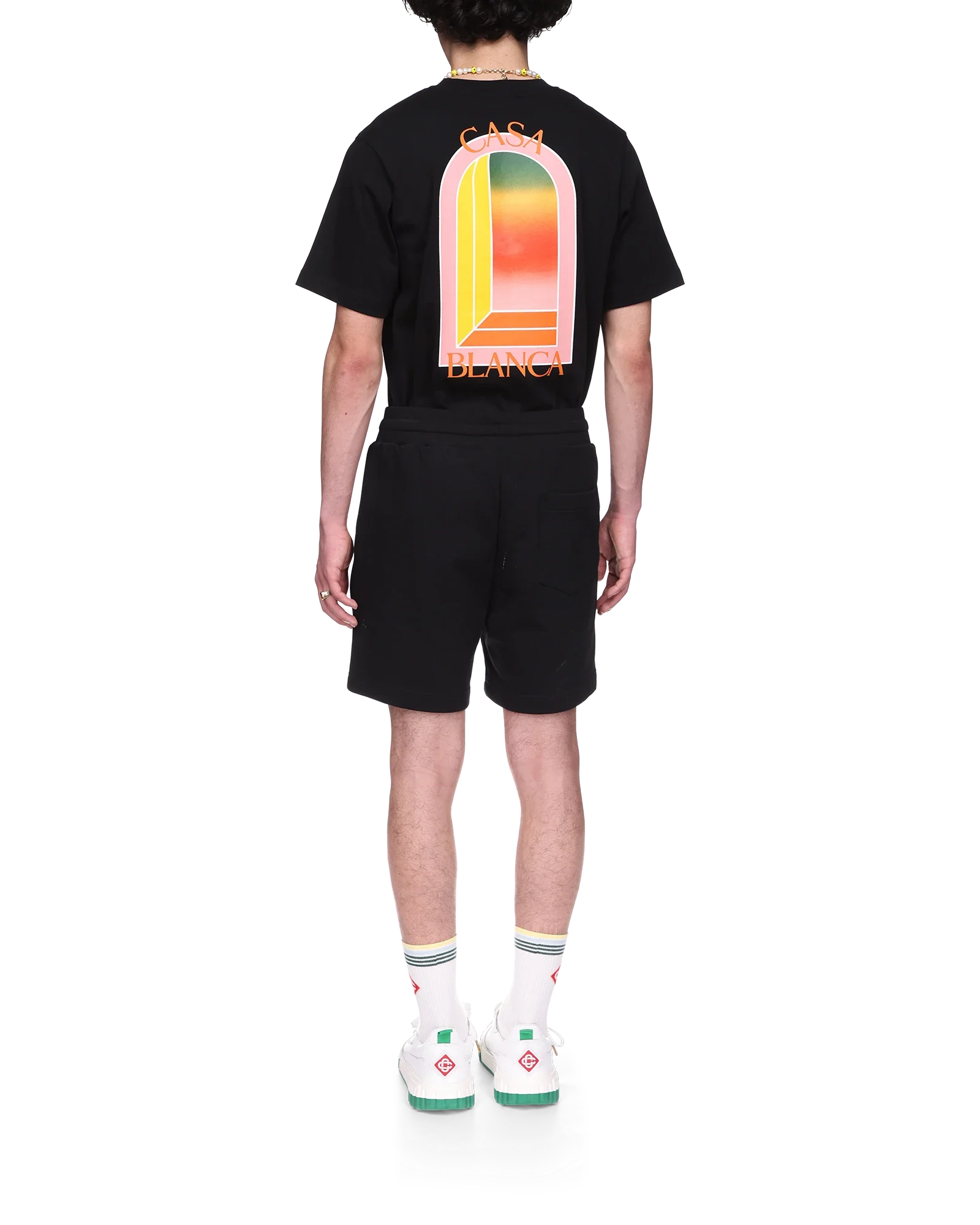 Gradient L'Arche Sweatshorts - 图片 4