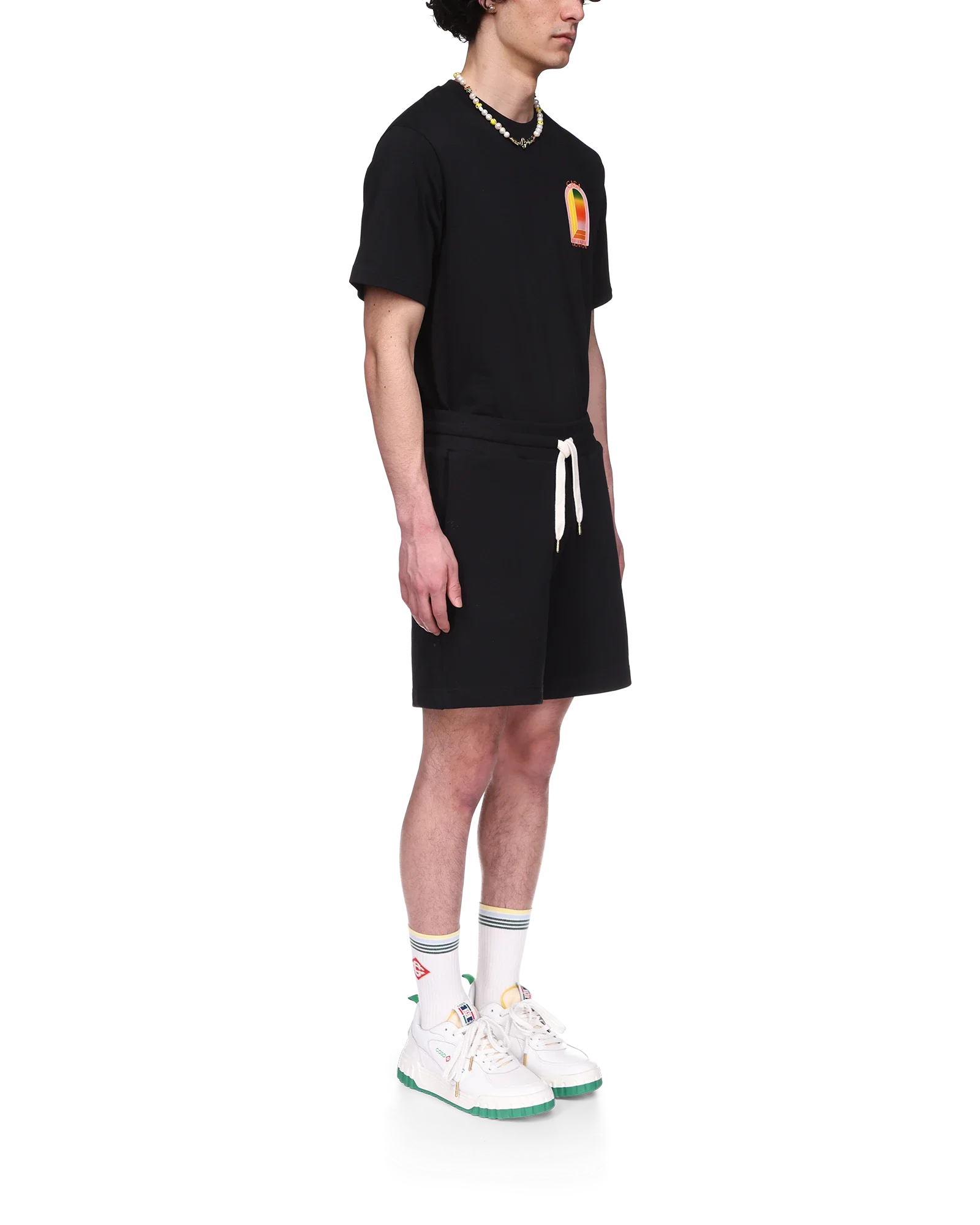 Gradient L'Arche Sweatshorts - 图片 5