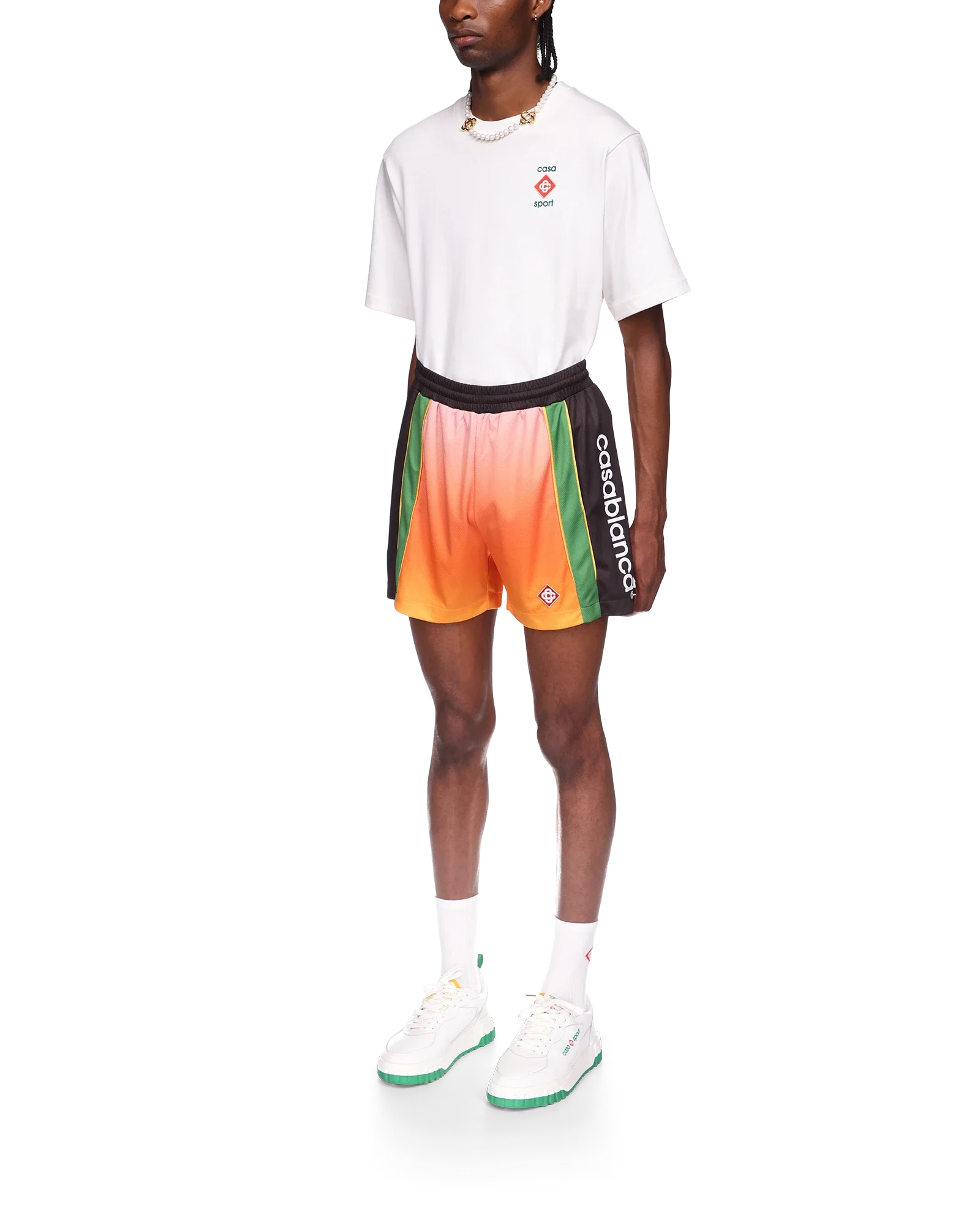 Gradient Football Shorts - 图片 3