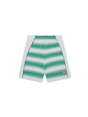 Gradient Stripe Sweatshorts