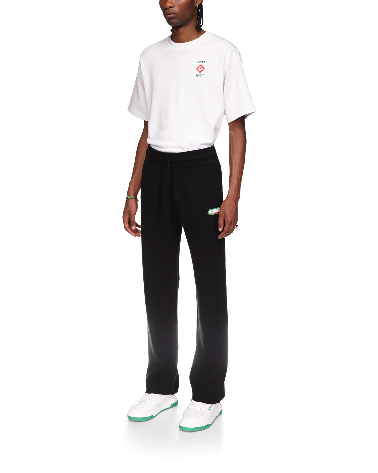 Rib Effect Trousers - 图片 3