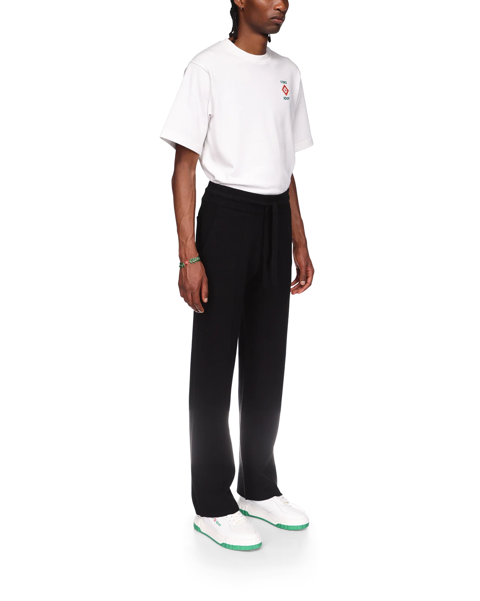 Rib Effect Trousers - 图片 5