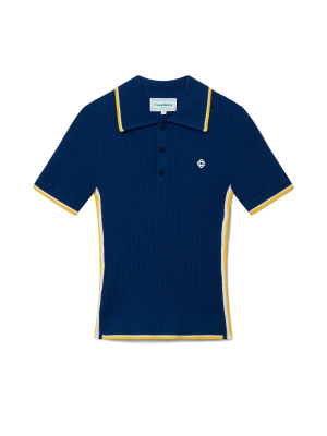 Rib Polo Shirt