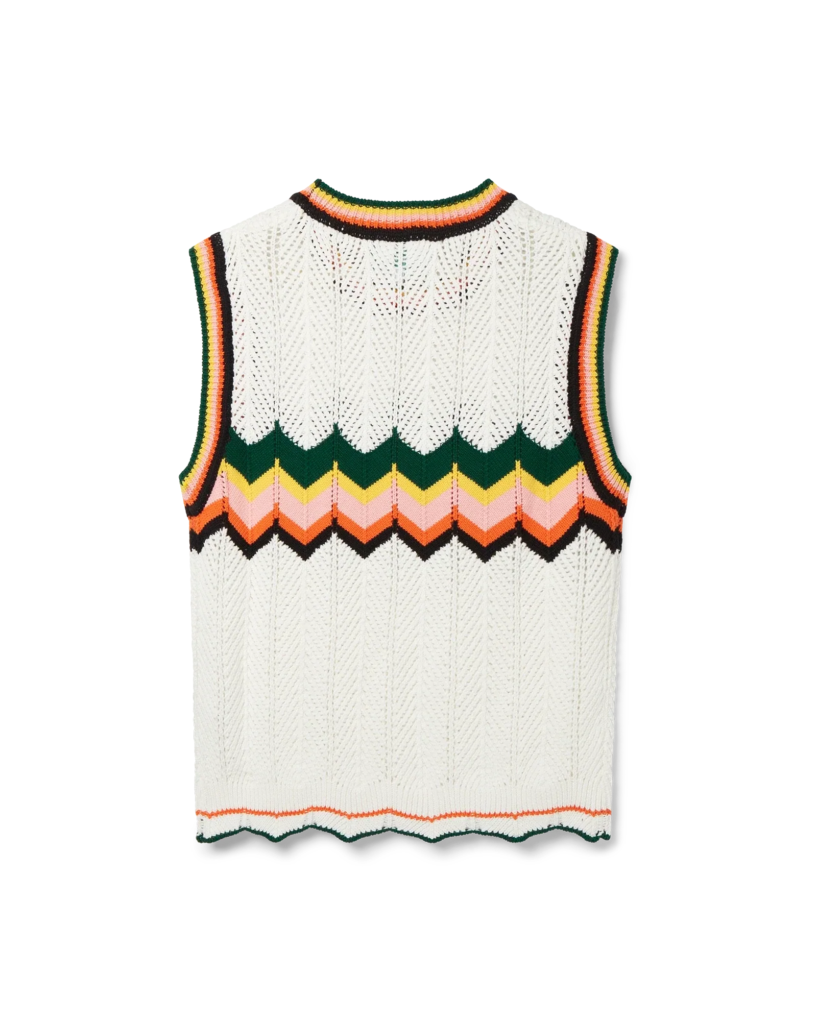 Chevron Lace Vest - 图片 2