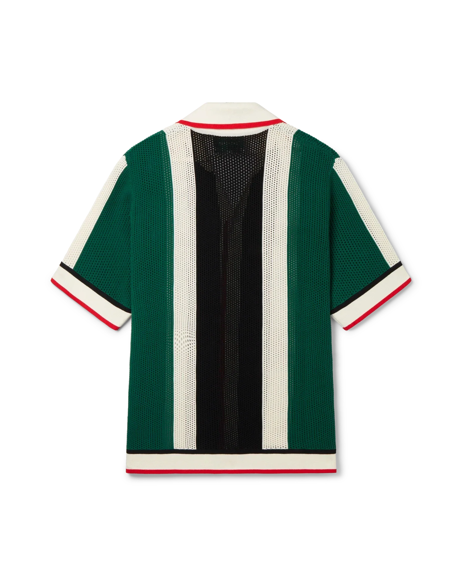 Striped Mesh Shirt - 图片 6