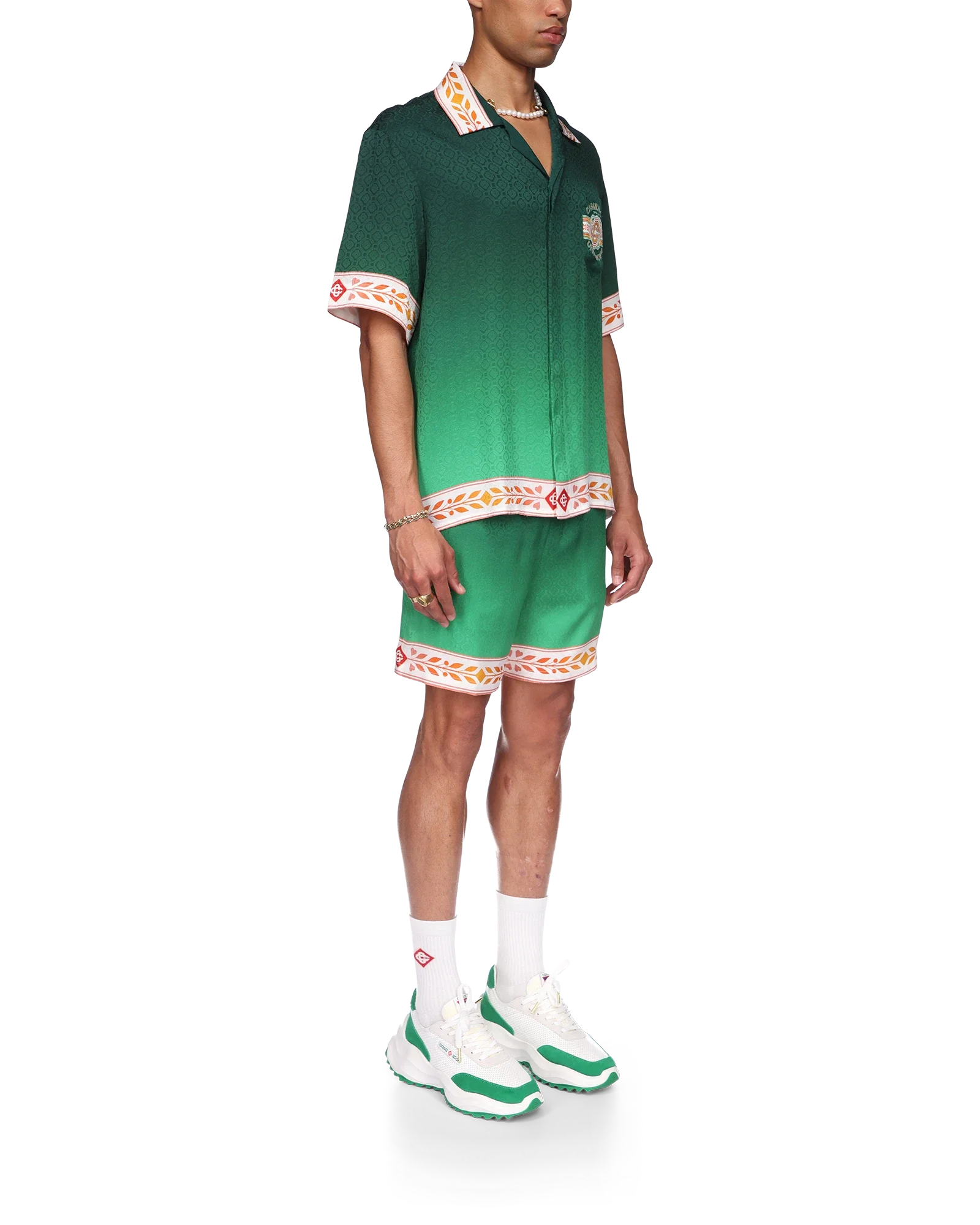 Unity Is Power Short Sleeve Silk Shirt - 图片 3