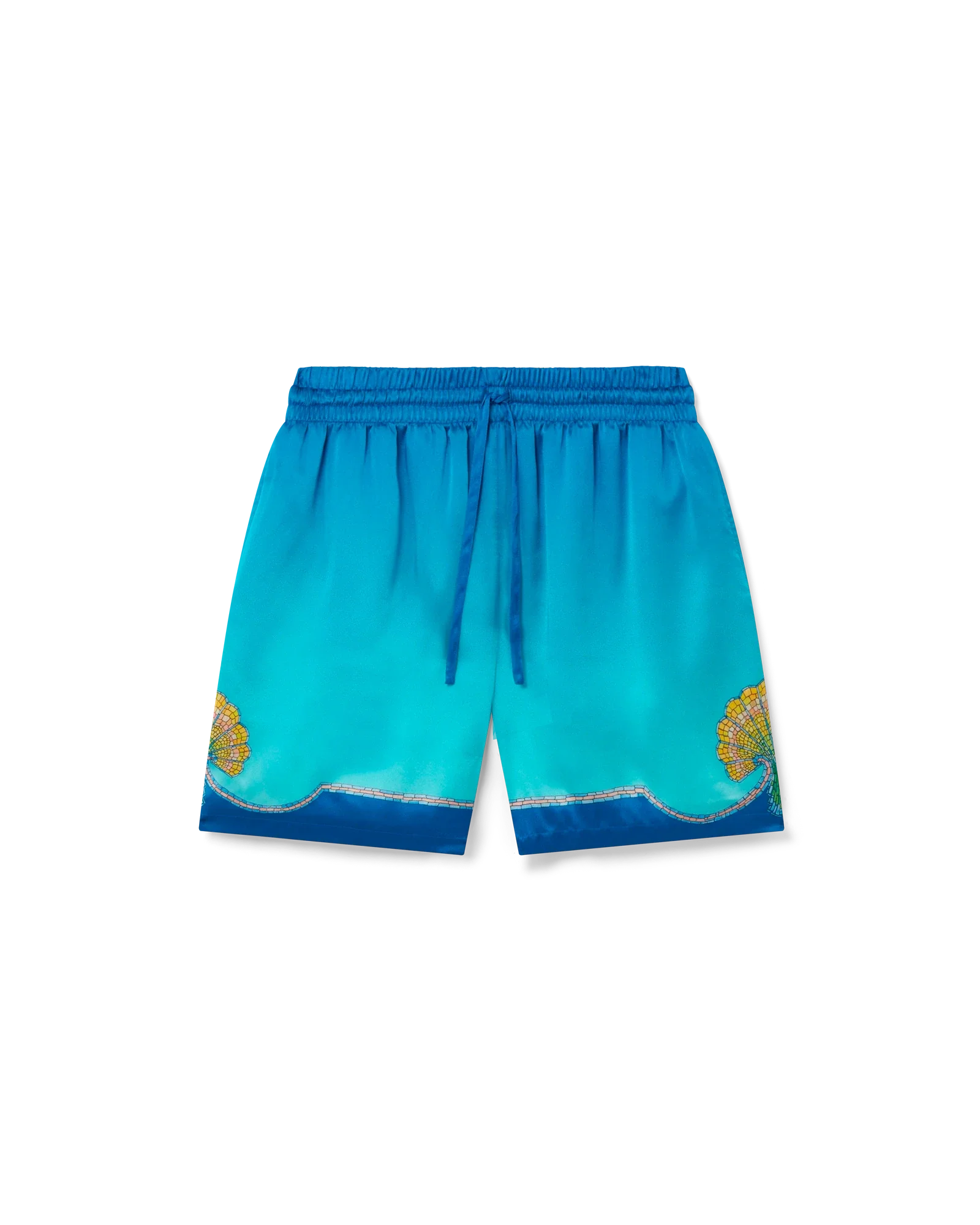 Coquillage Coloré Silk Shorts