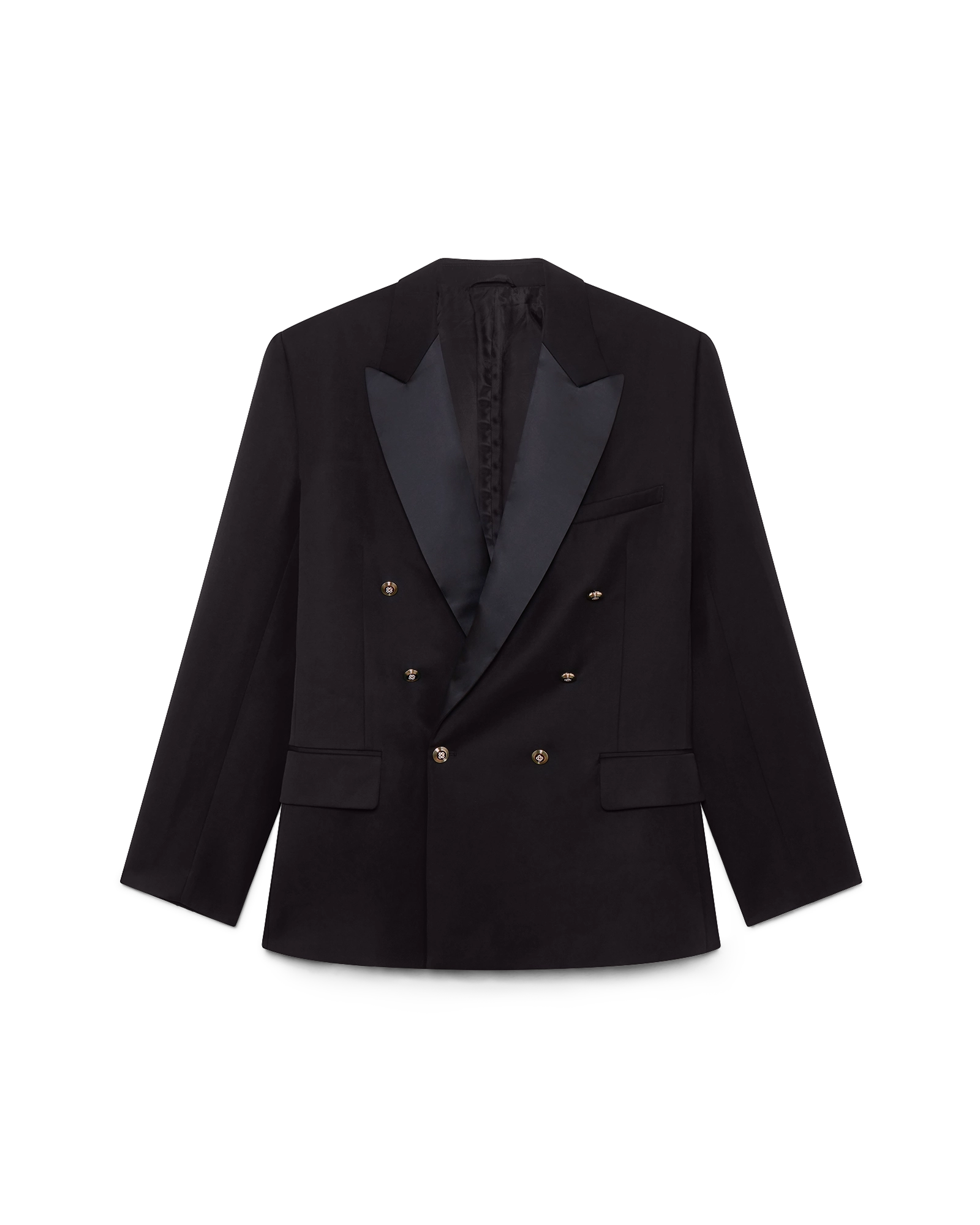 Wool Double Breasted Blazer