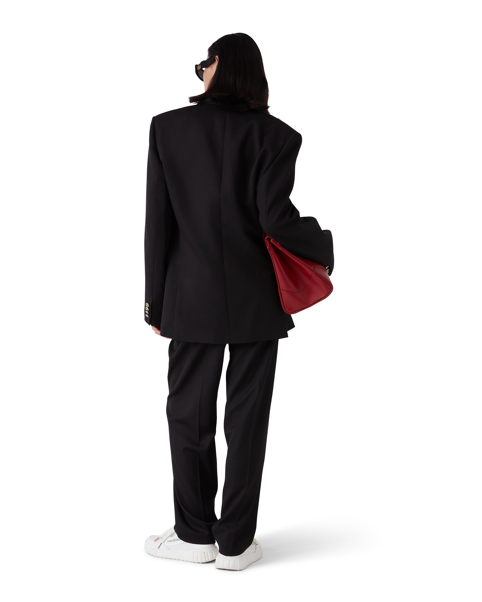 Wool Double Breasted Blazer - 图片 3