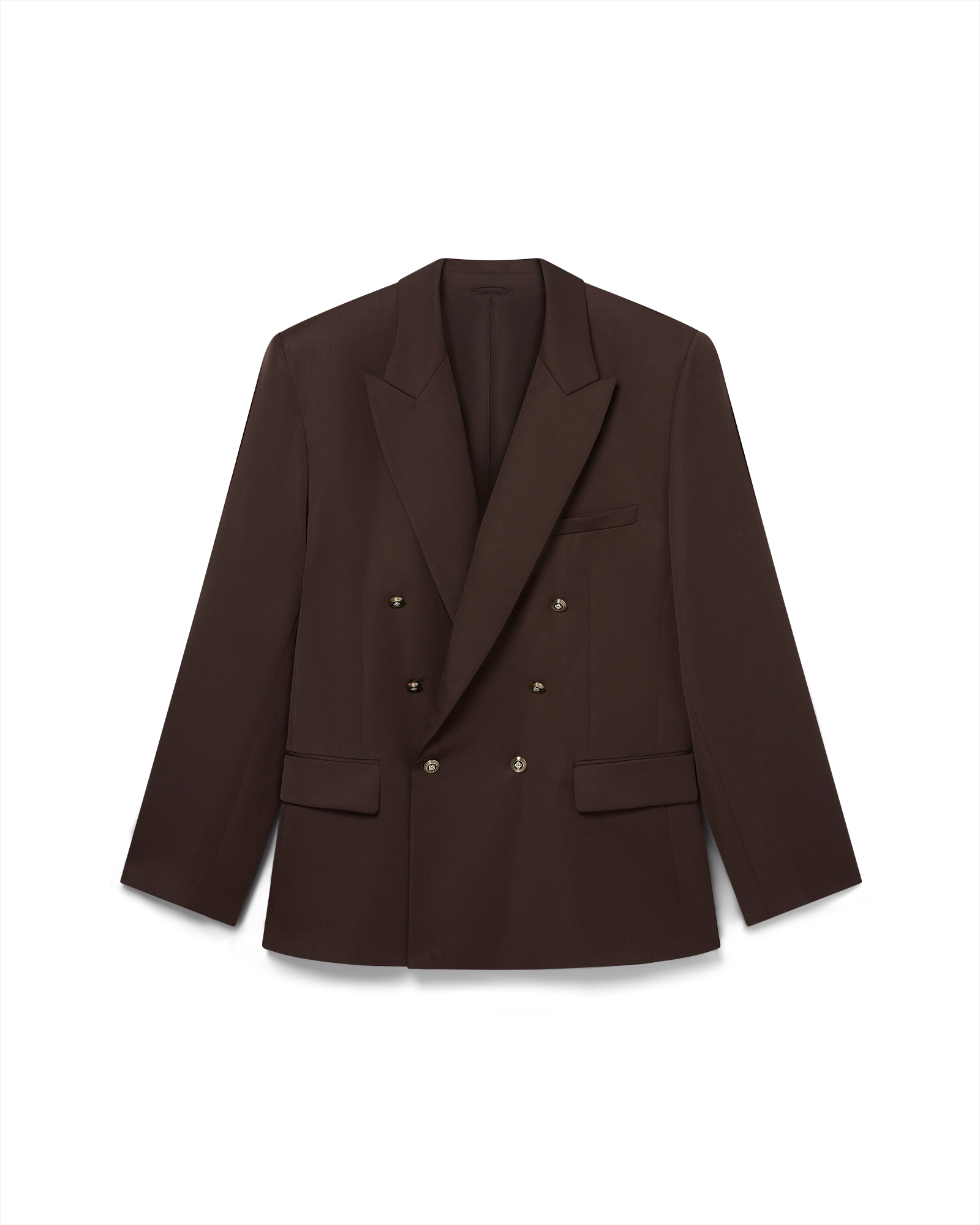 Wool Double Breasted Jacket