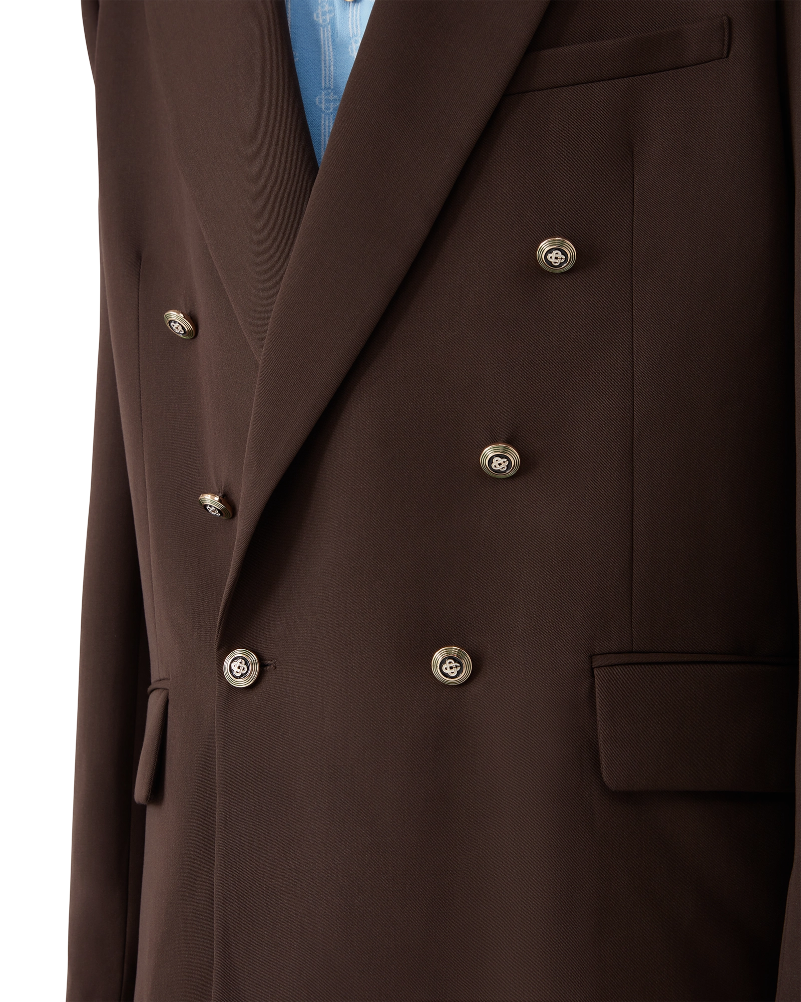 Wool Double Breasted Jacket - 图片 5