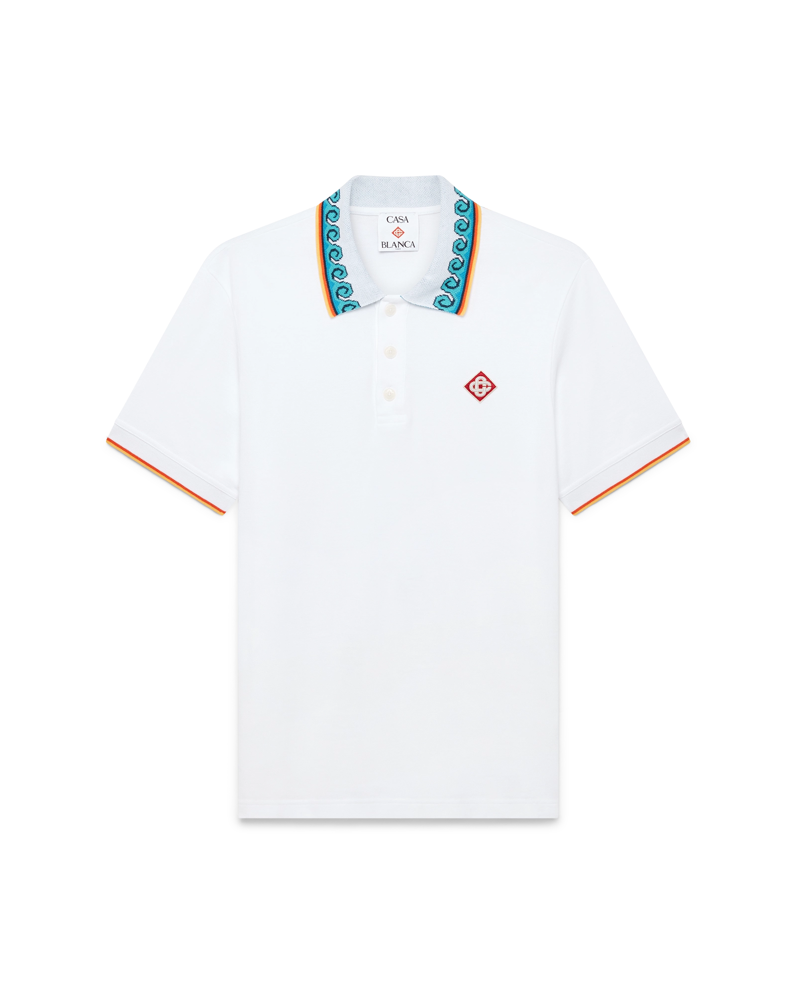Greco Wave Polo Shirt