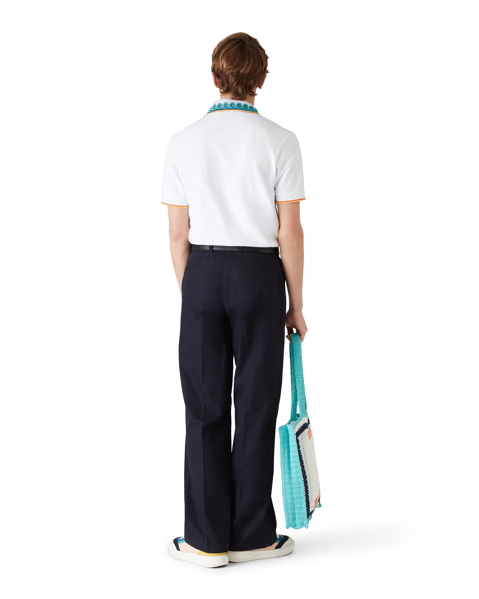 Greco Wave Polo Shirt - 图片 5