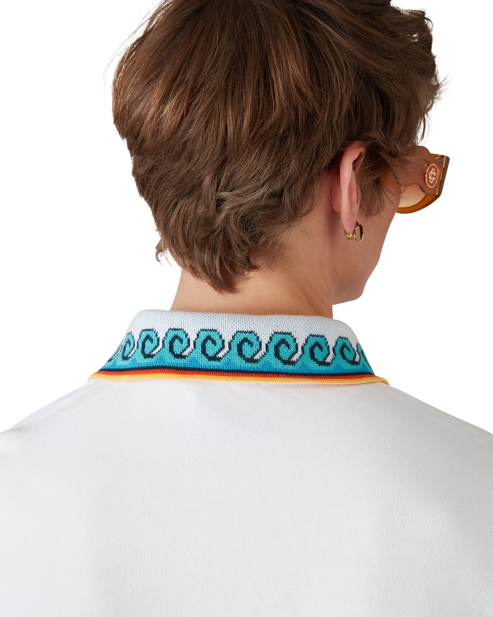 Greco Wave Polo Shirt - 图片 4