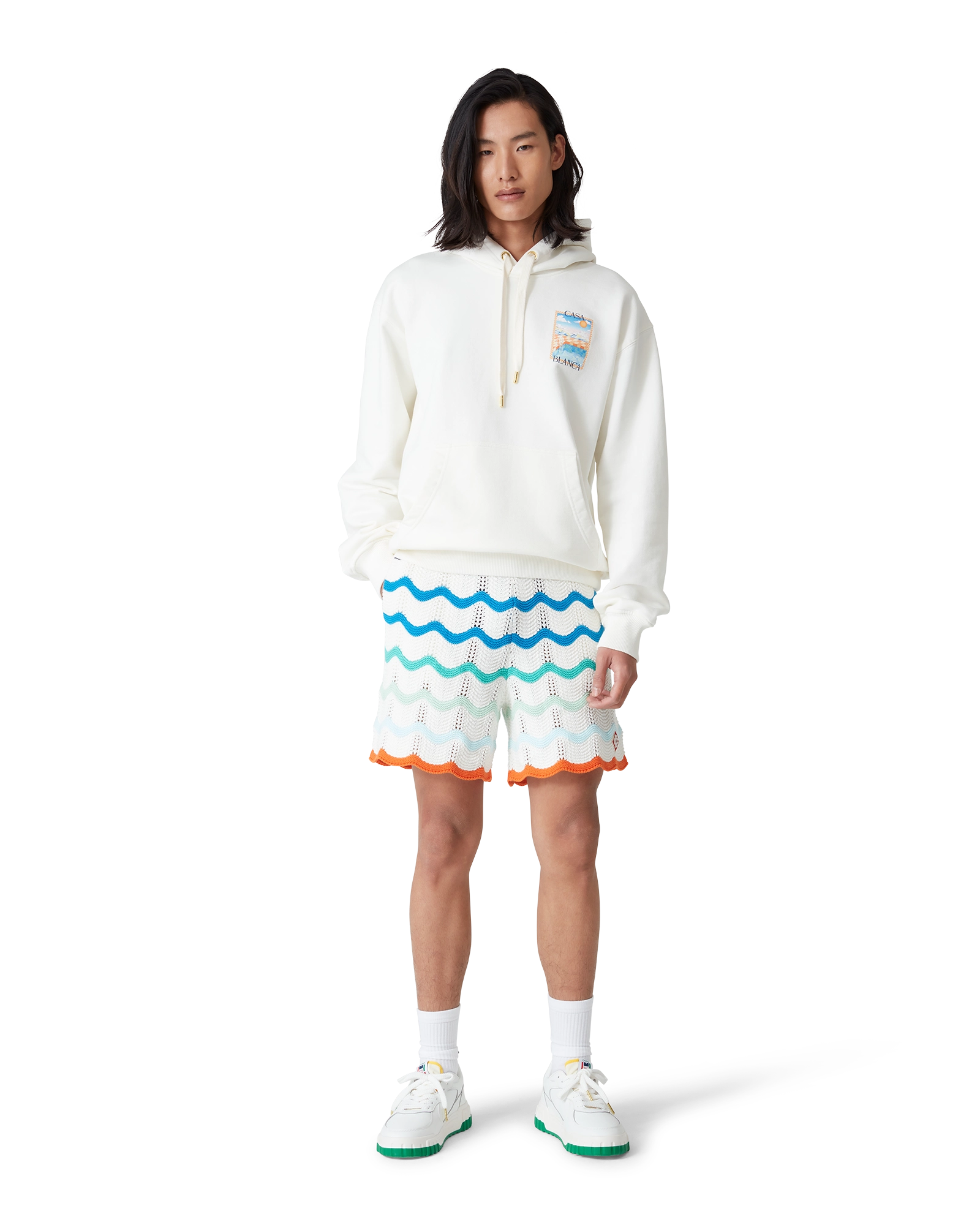 Surreal Pool Hooded Sweatshirt - 图片 3