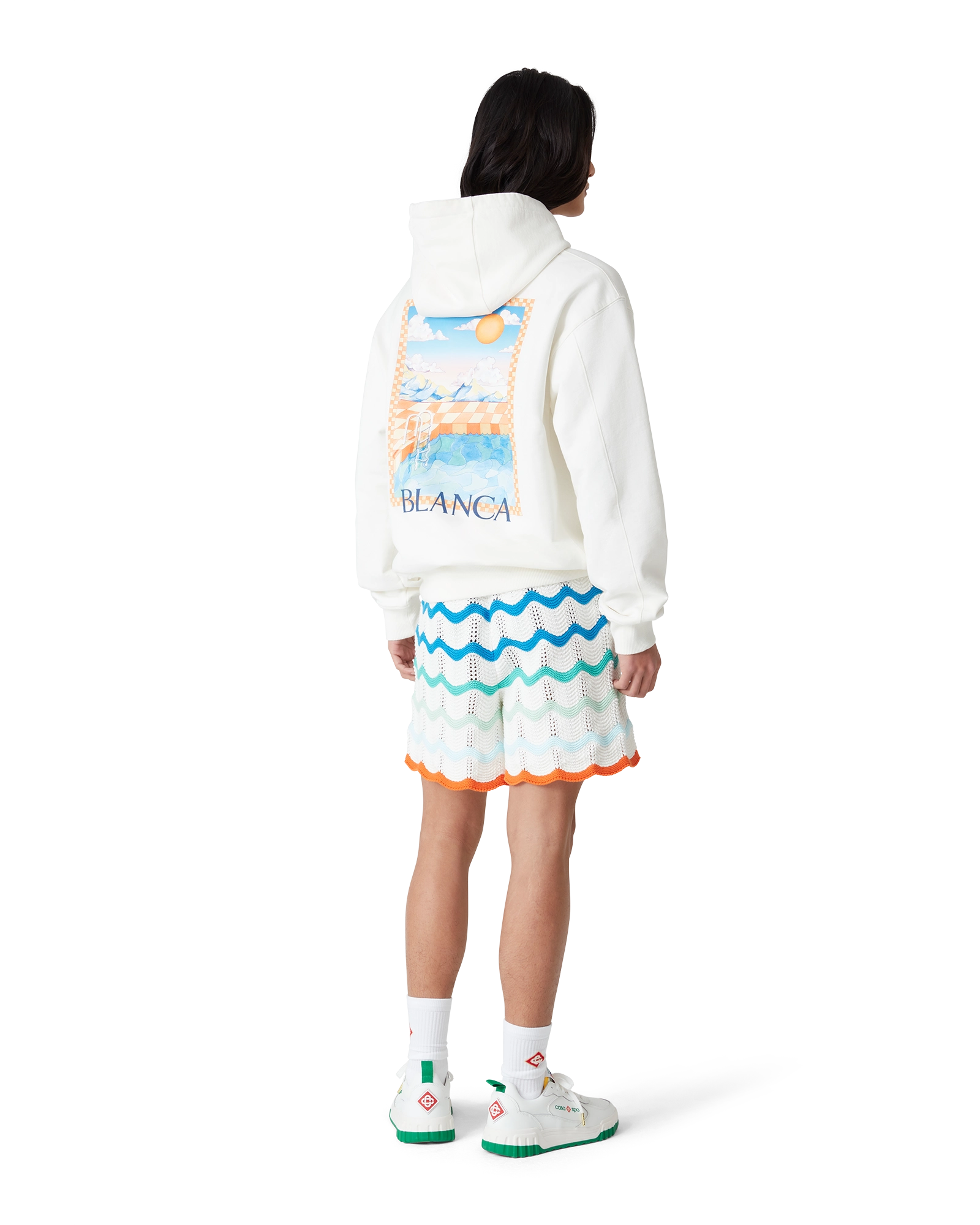 Surreal Pool Hooded Sweatshirt - 图片 2