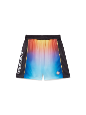 Gradient Football Shorts