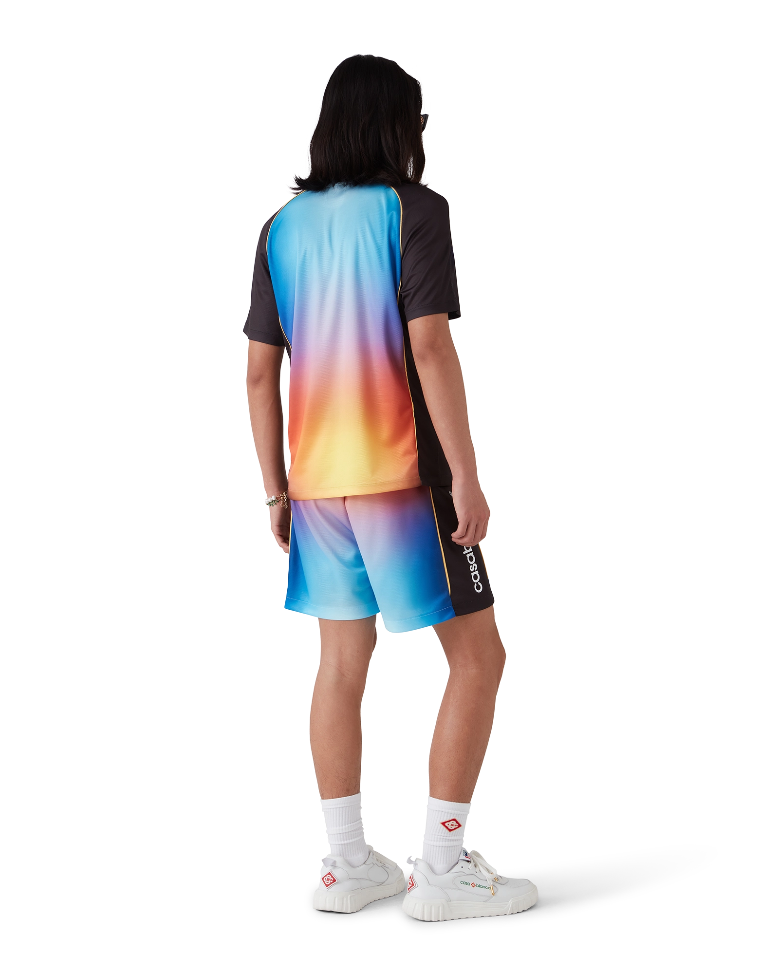 Gradient Football Shorts - 图片 3