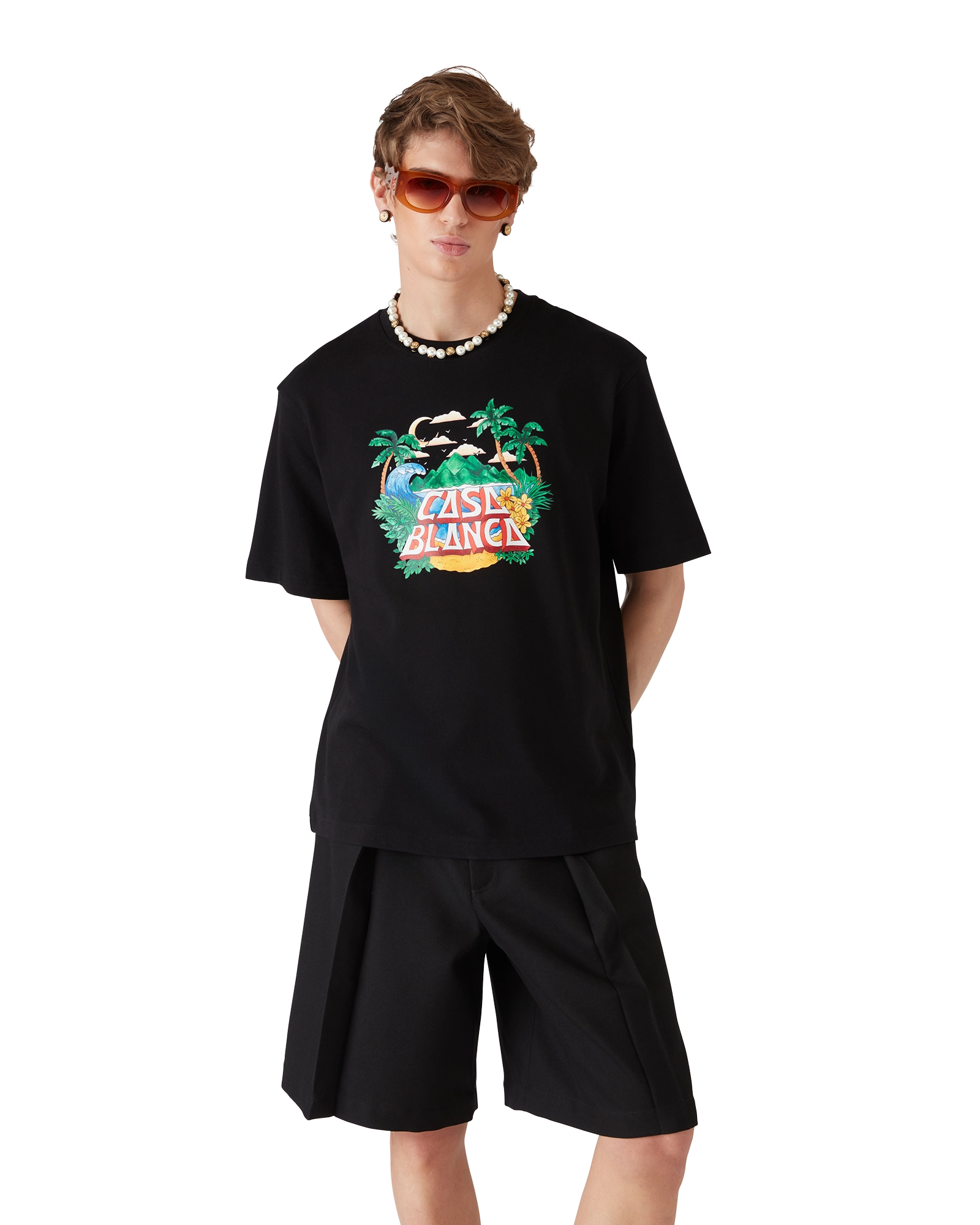 Casa Beach Wave Short Sleeve T-Shirt - 图片 3