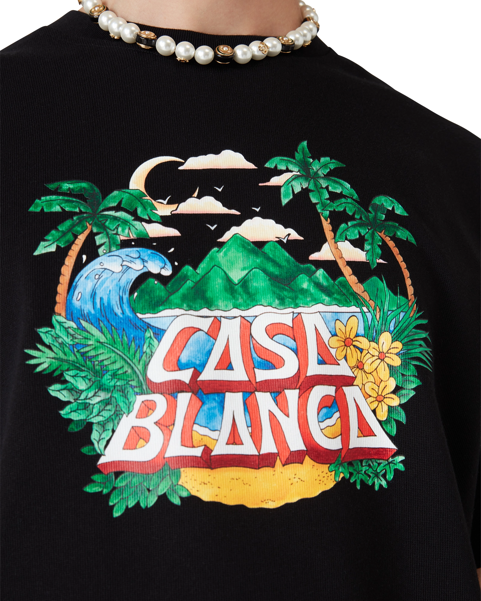 Casa Beach Wave Short Sleeve T-Shirt - 图片 4