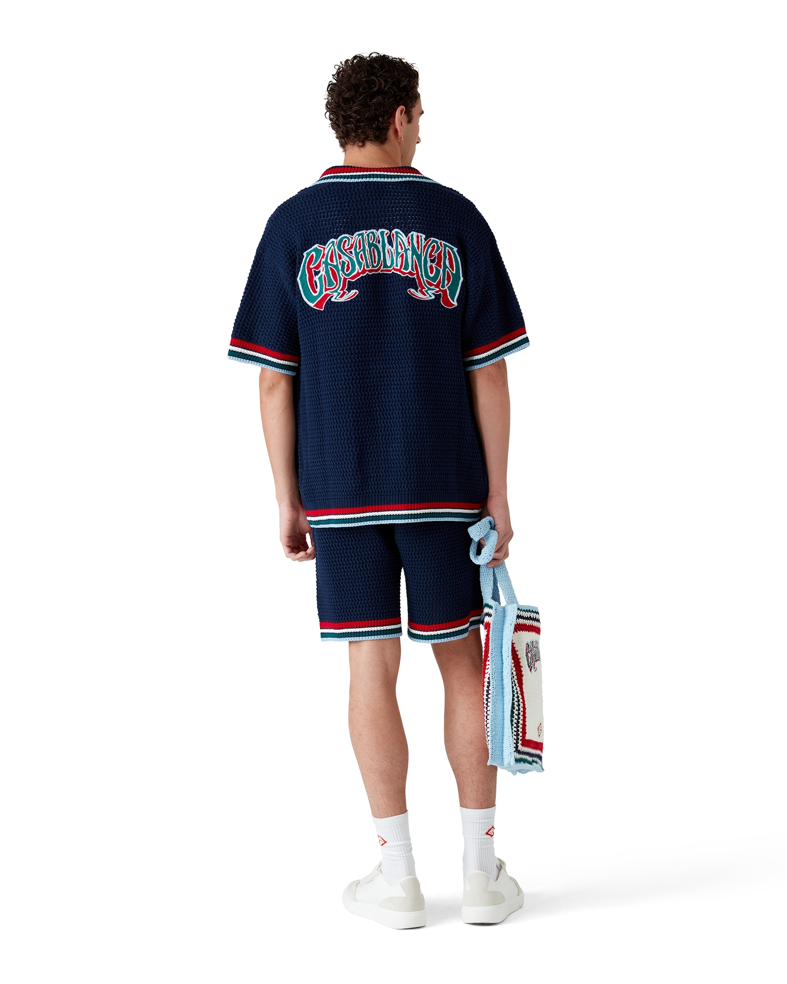 Gothic Short Sleeve Crochet Shirt - 图片 3