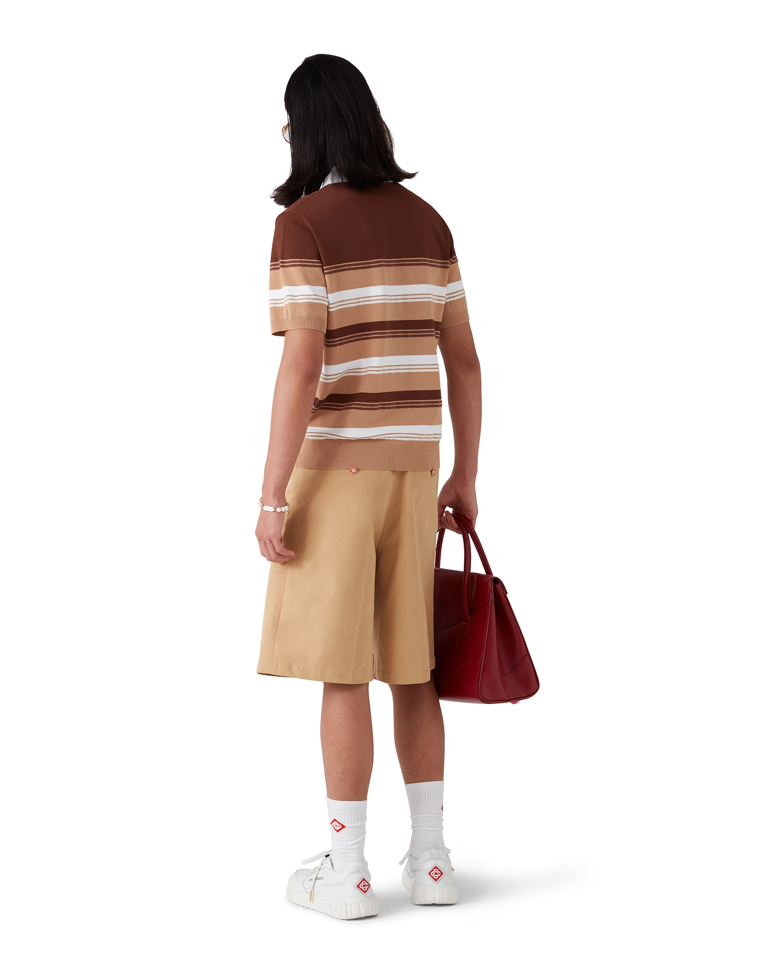 Stripe Polo Shirt - 图片 3