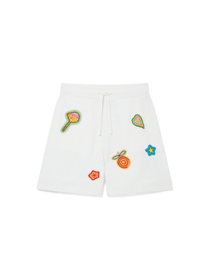 Motif Crochet Shorts