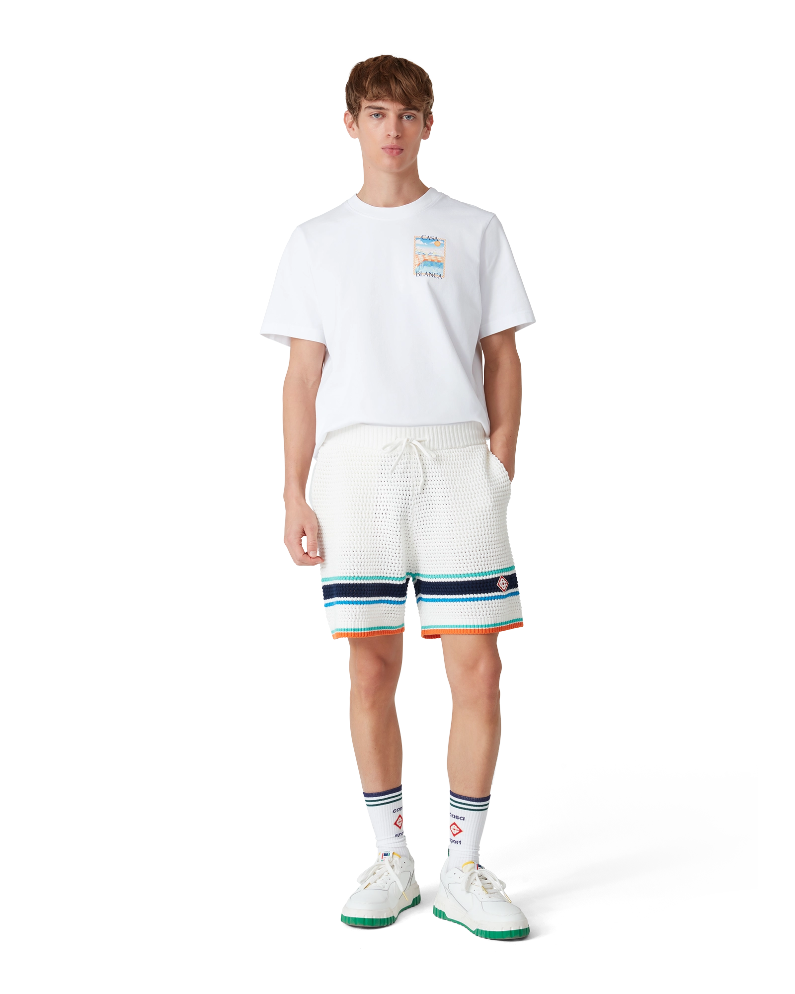 Tennis Crochet Shorts - 图片 2