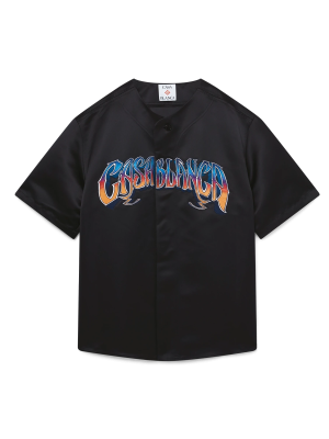 Gothic Baseball Short Sleeve Shirt