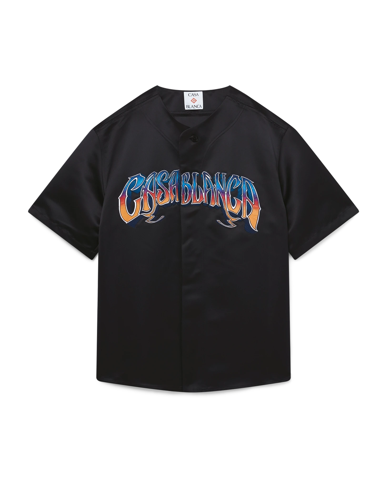 Gothic Baseball Short Sleeve Shirt