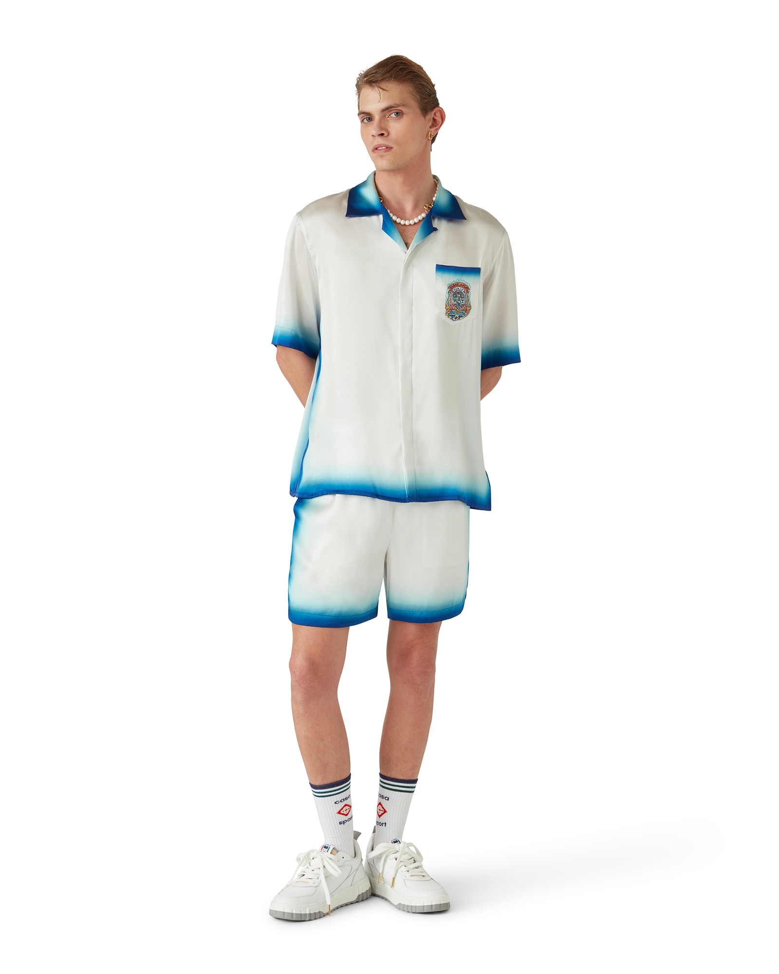 Casa Way Skate Silk Shorts - 图片 2