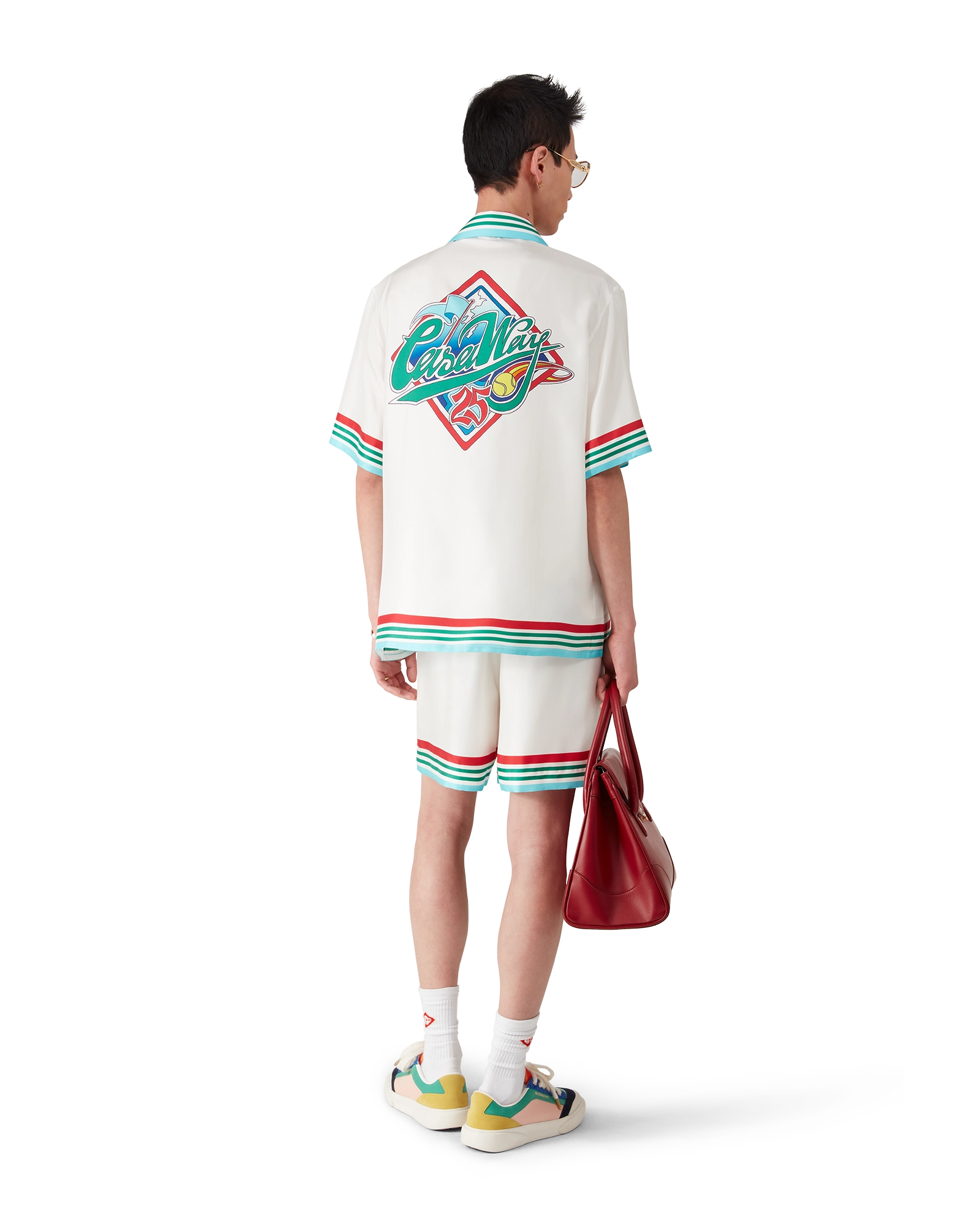 Casa Way World Series Silk Shorts - 图片 5