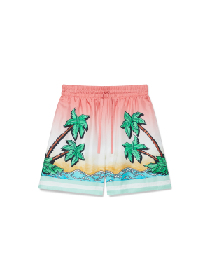 Tennis Club Silk Shorts
