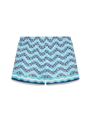 Monogram Wave Swim Shorts