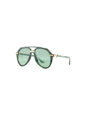 Rajio Green & Gold Sunglasses
