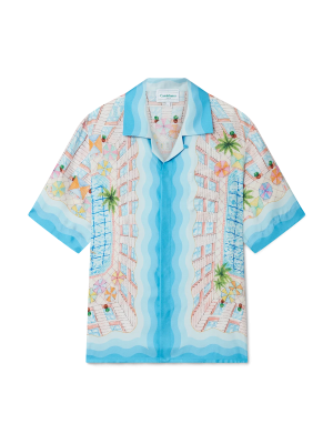 Le Plongeon Short Sleeve Silk Shirt