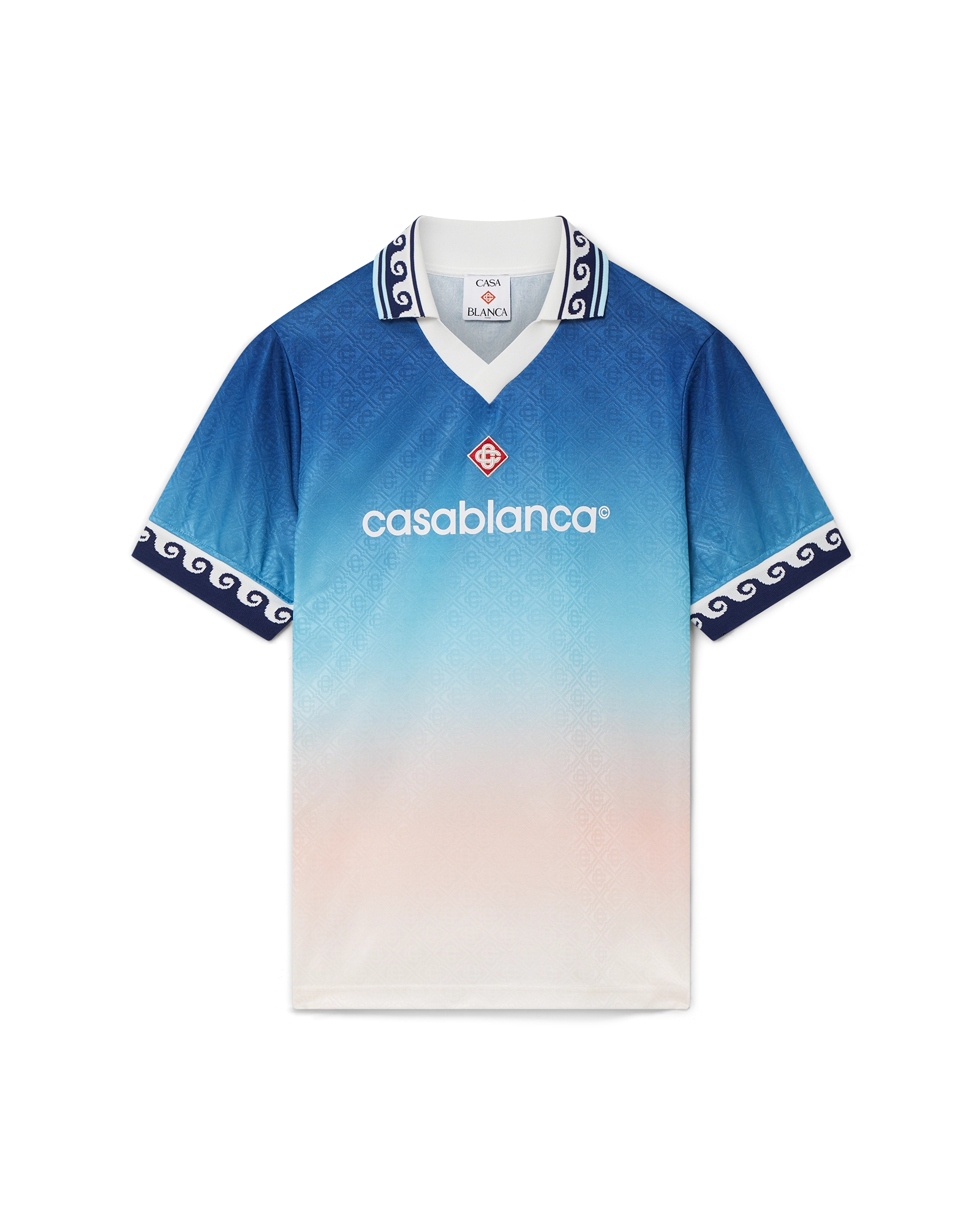 Jacquard Gradient Football Shirt