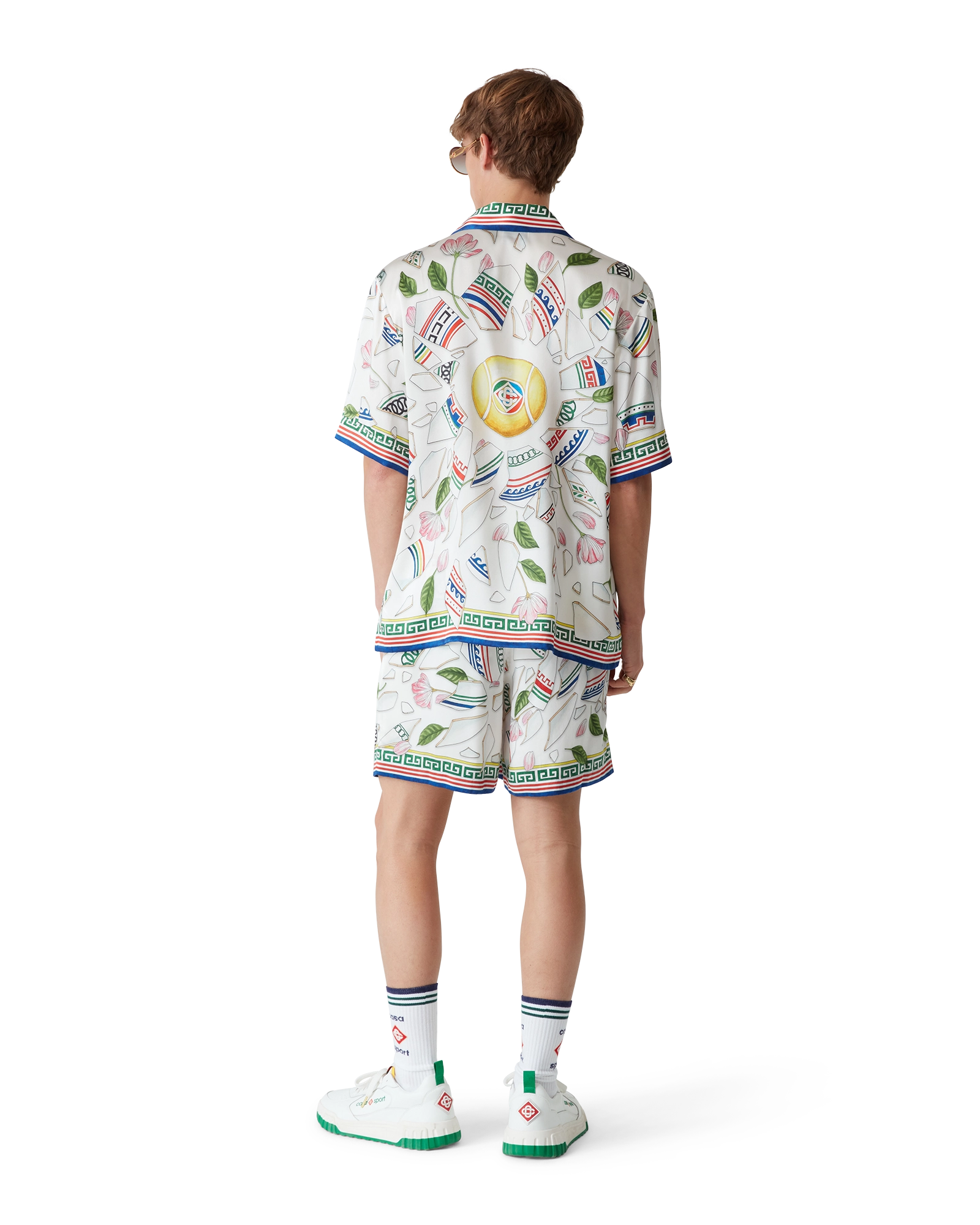 Le Vase Brise Short Sleeve Silk Shirt - 图片 3