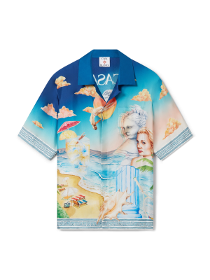 Le Plongeon Short Sleeve Silk Shirt
