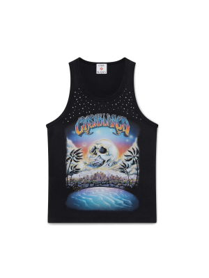 La Prémonition Crystal Embellished Tank Top