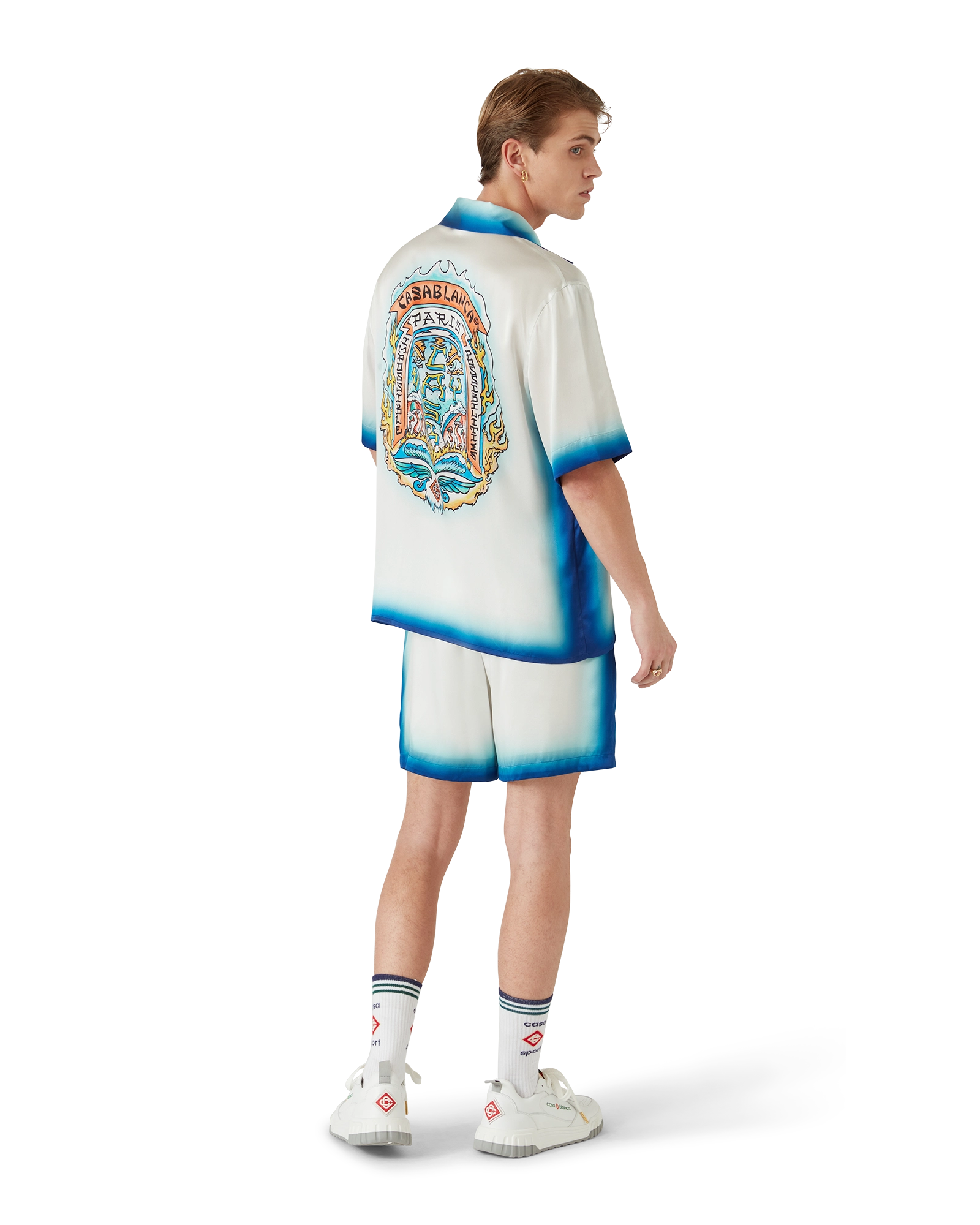 Casa Way Skate Silk Shorts - 图片 3