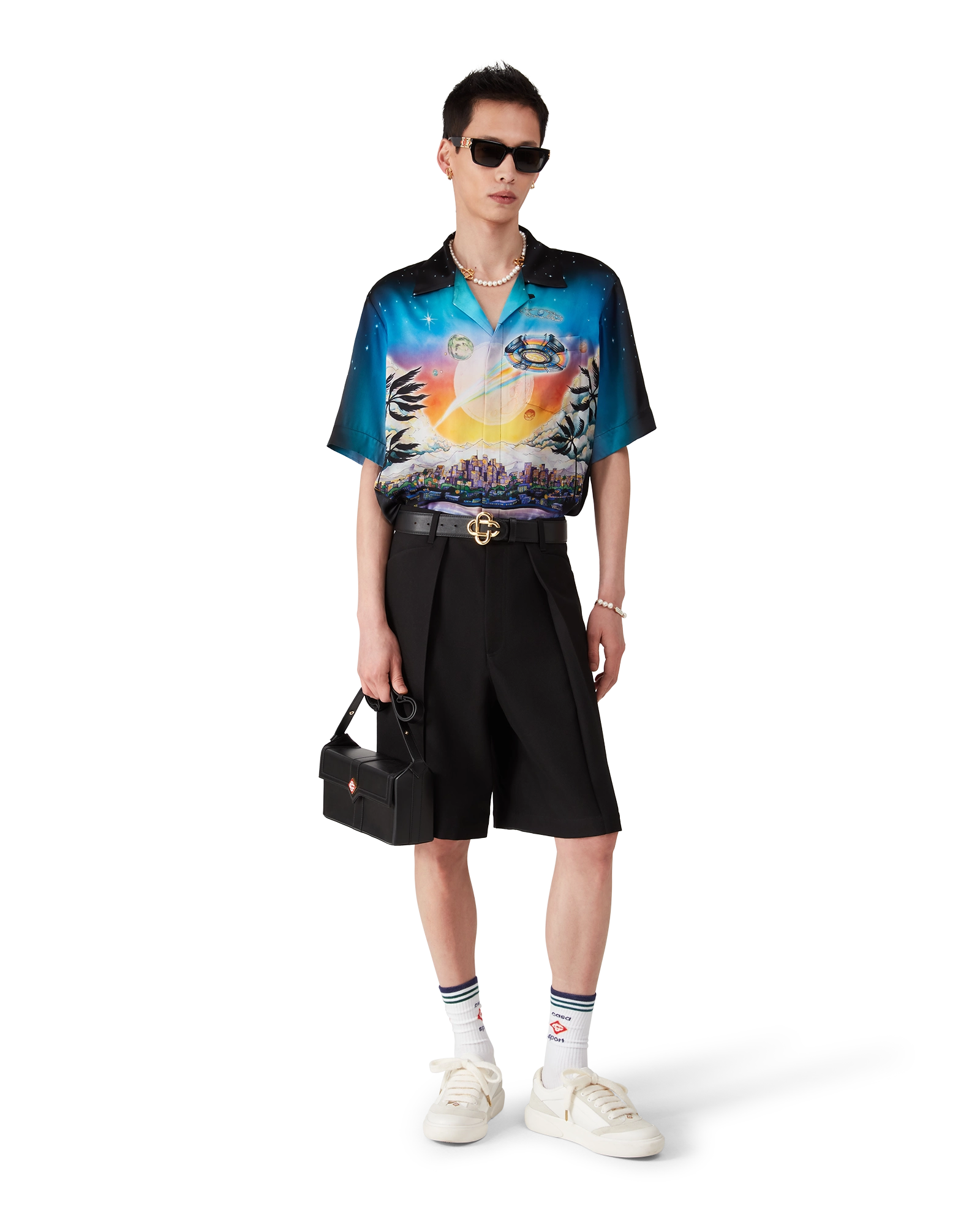 La Prémonition Short Sleeve Silk Shirt - 图片 6