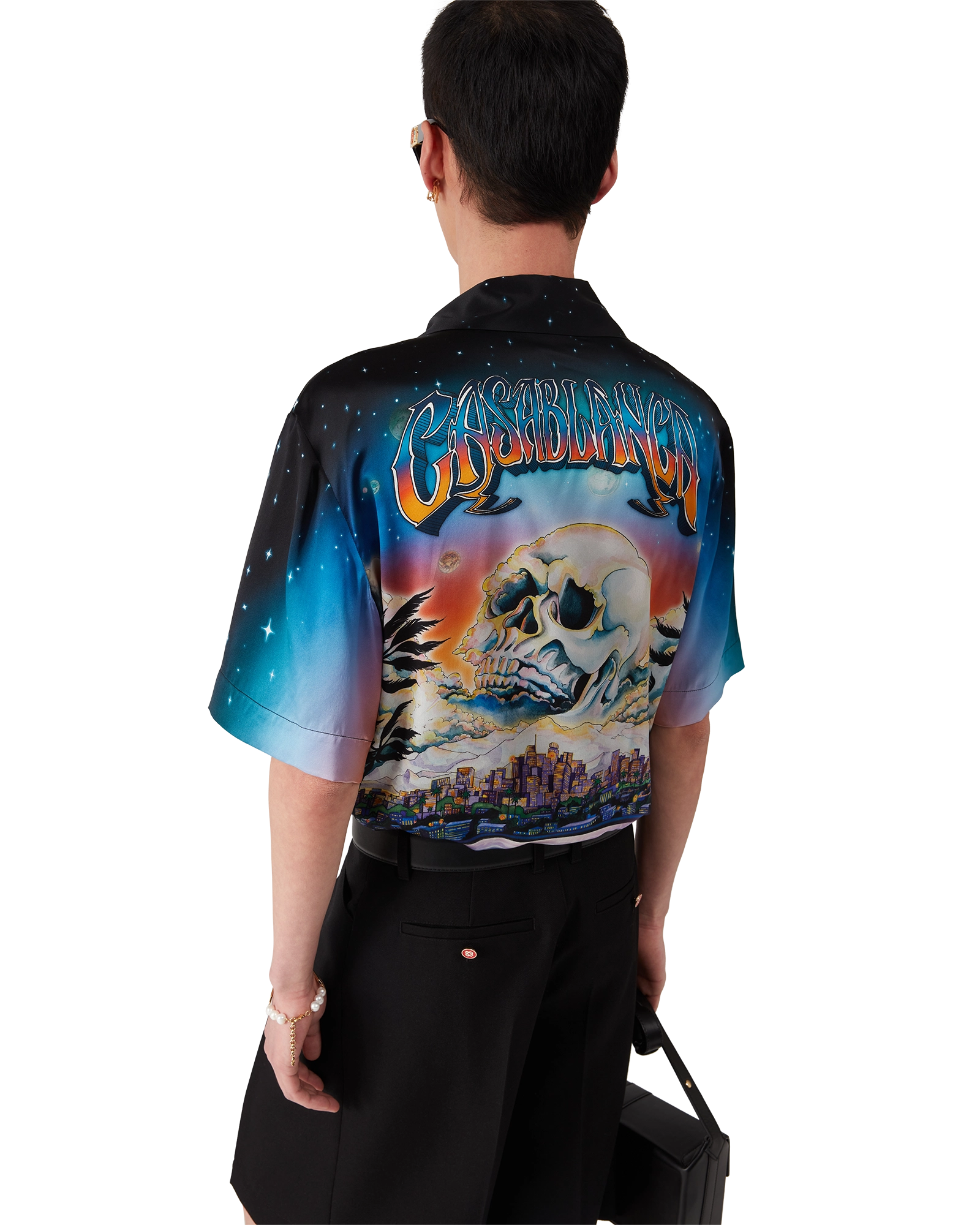 La Prémonition Short Sleeve Silk Shirt - 图片 8